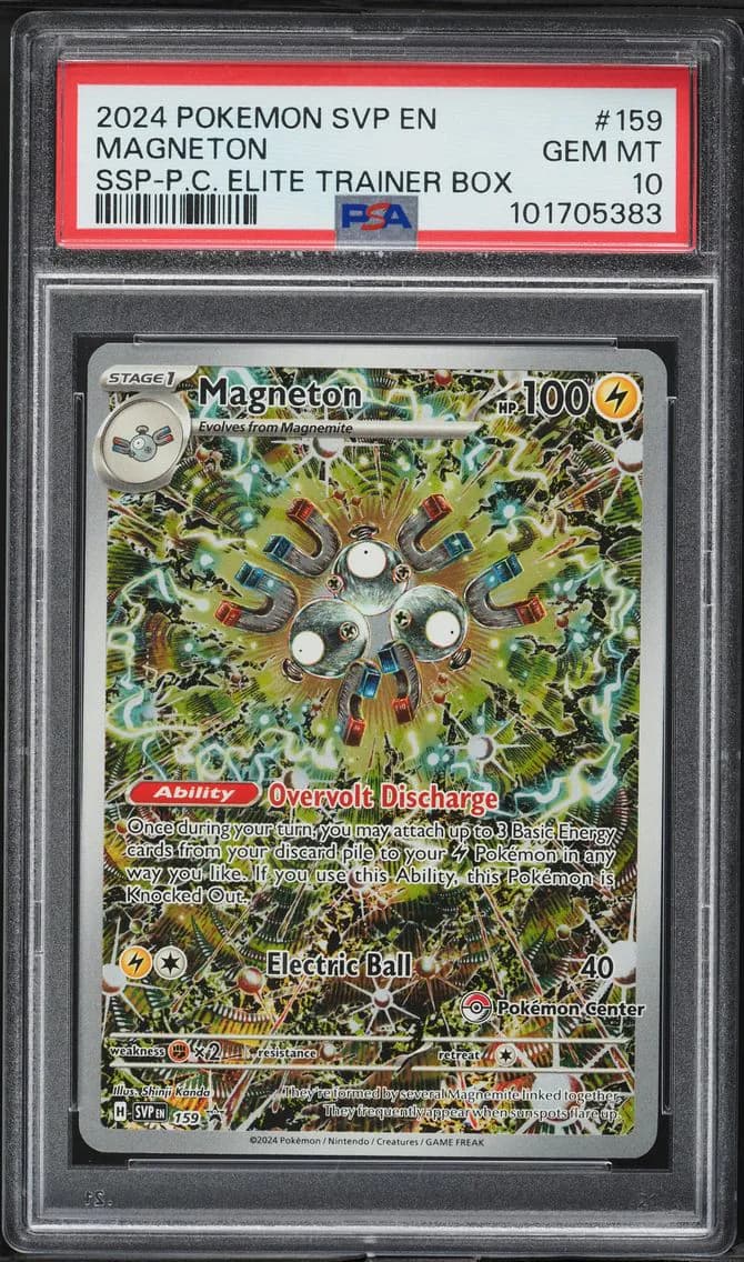 Magneton, SV Black Star Promo, PSA 10