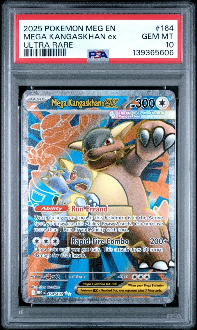 Mega Kangaskhan EX, Mega Evolution, PSA 10