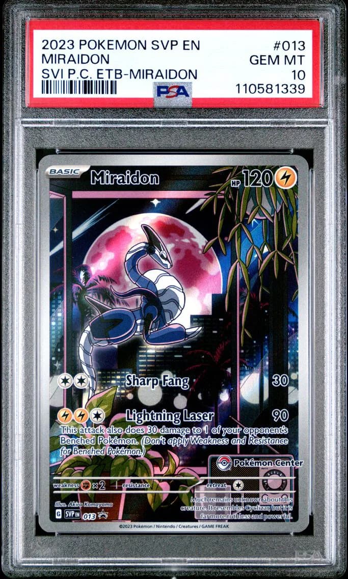 Miraidon, SV Black Star Promo, PSA 10