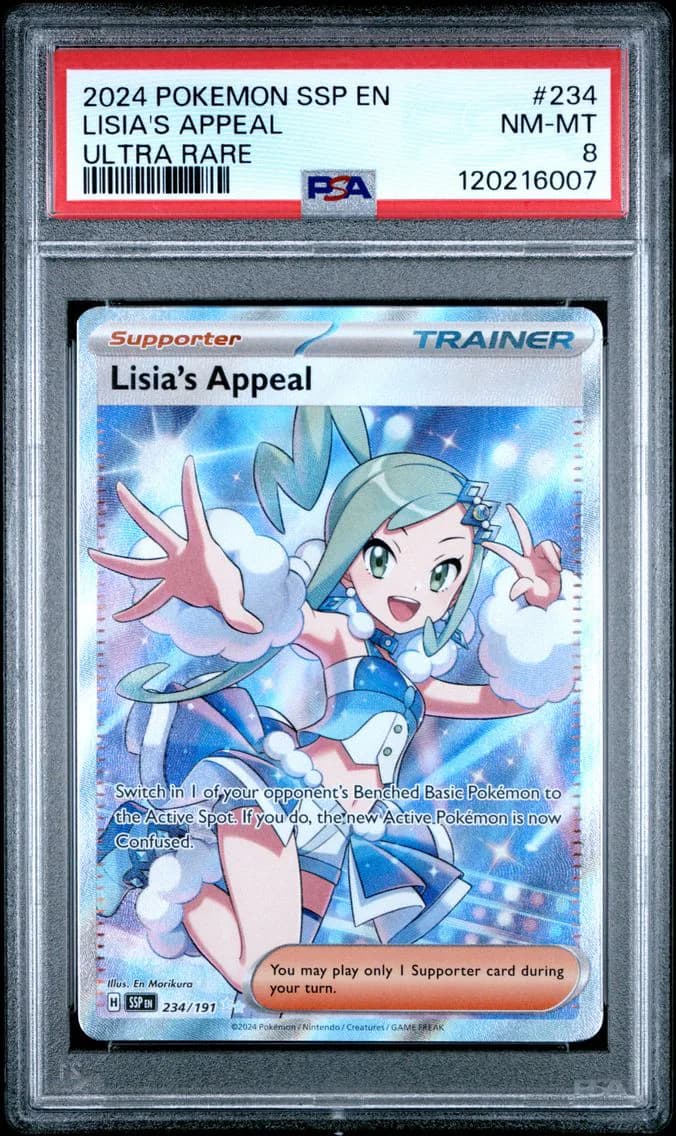 Lisia's Appeal, Surging Sparks, PSA 8