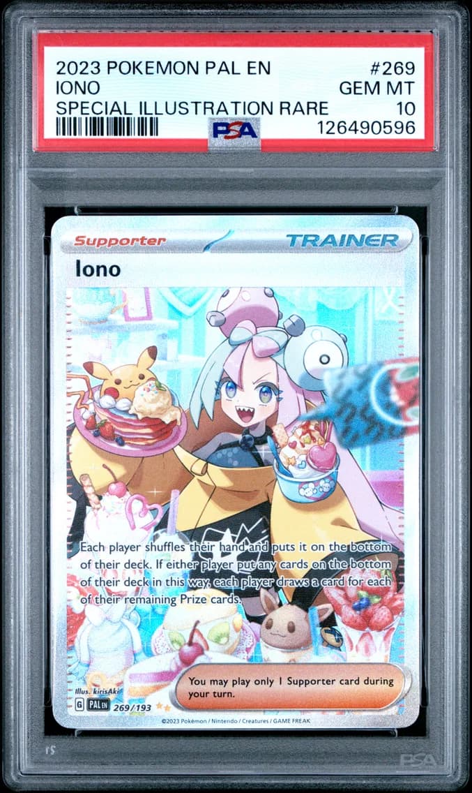 Iono, Paldea Evolved, PSA 10