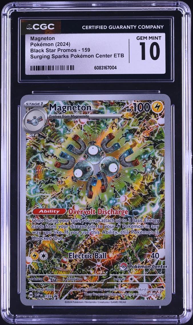 Art Magneton, Black Star Promos - Scarlet & Violet SVP EN, CGC 10