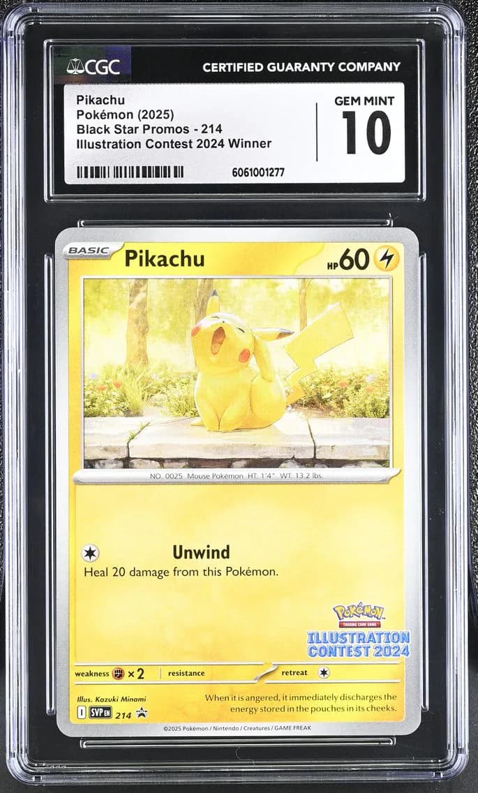 Pikachu, Black Star Promos - Scarlet & Violet SVP EN, CGC 10