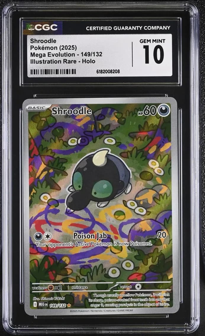 Shroodle, Mega Evolution, CGC 10