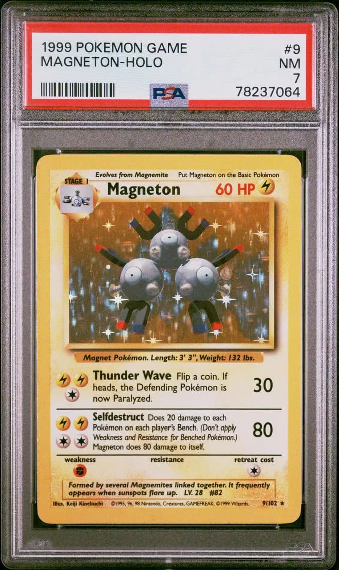 Magneton-Holo, Game, PSA 7