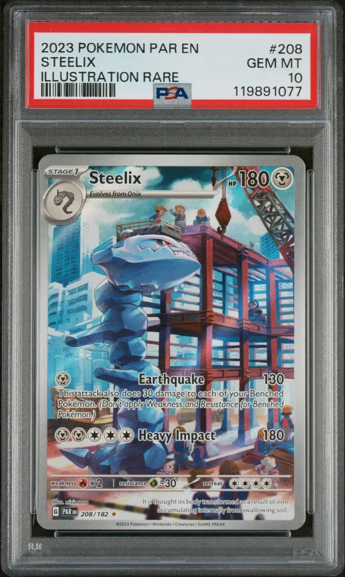 Steelix, Paradox Rift, PSA 10