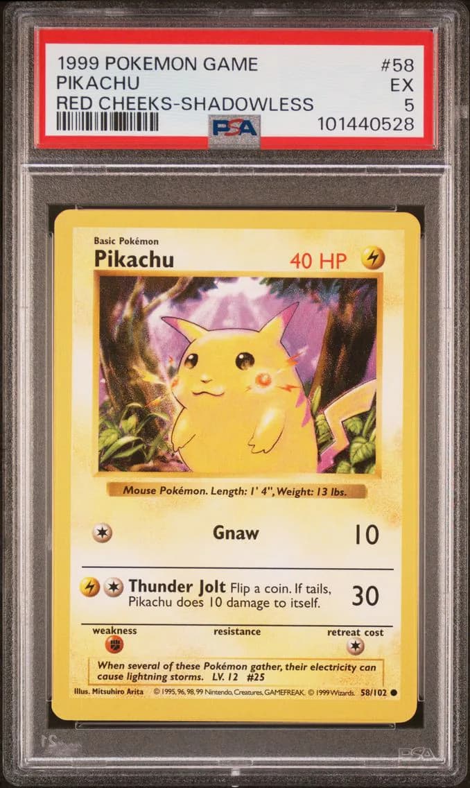 Pikachu, Game, PSA 5