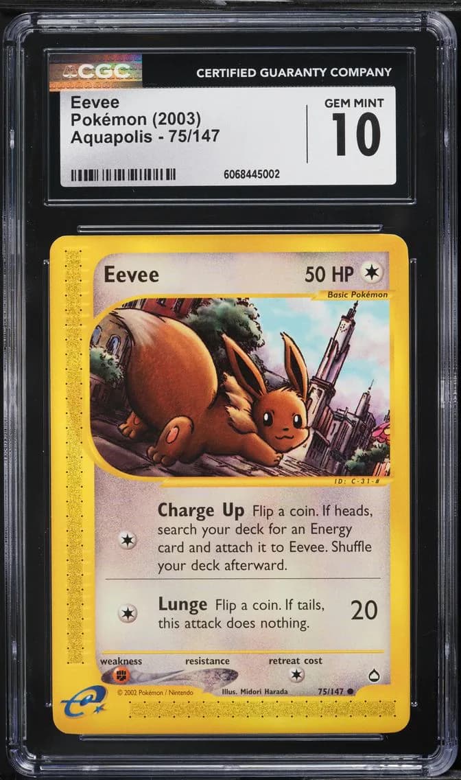 Eevee, Aquapolis, CGC 10