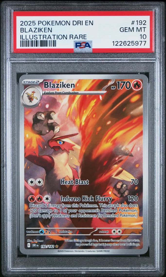 Blaziken, Destined Rivals, PSA 10