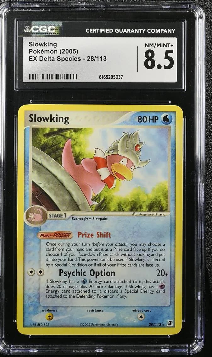 Slowking, EX Delta Species, CGC 8.5