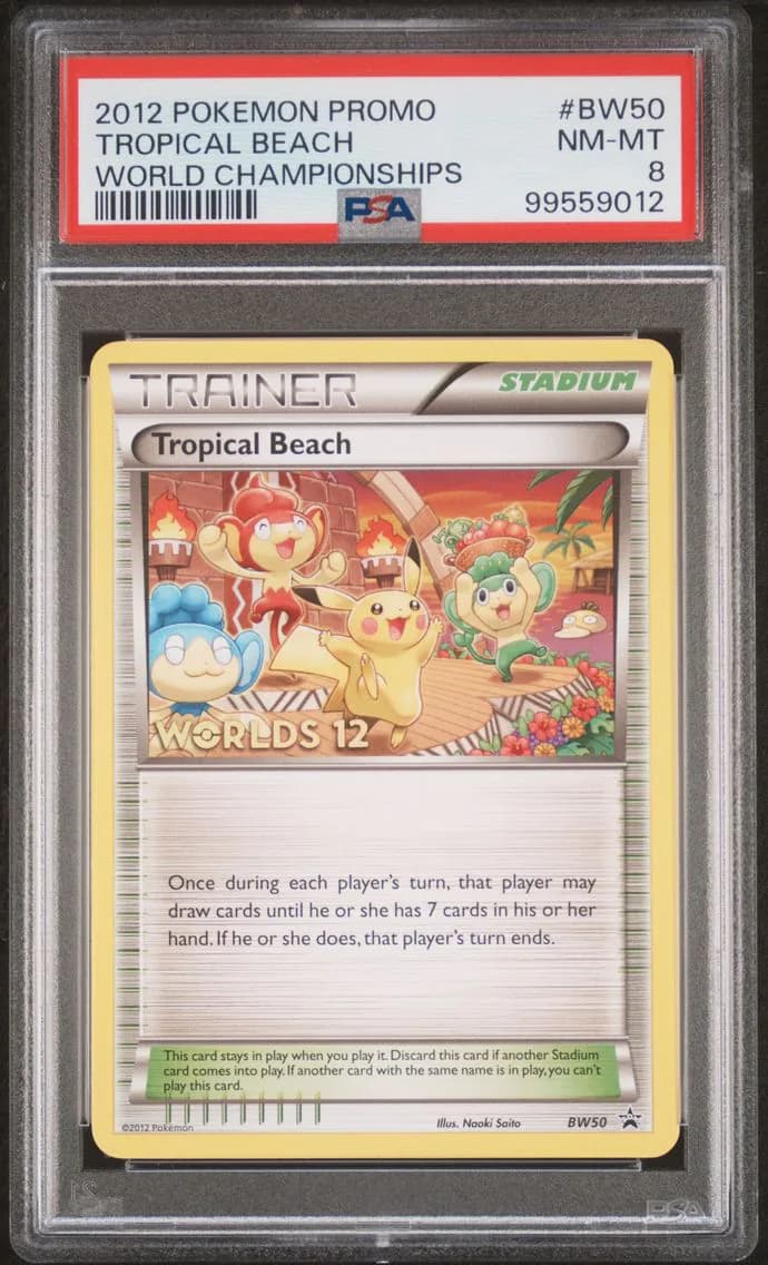 Tropical Beach, World Championships Promo, PSA 8