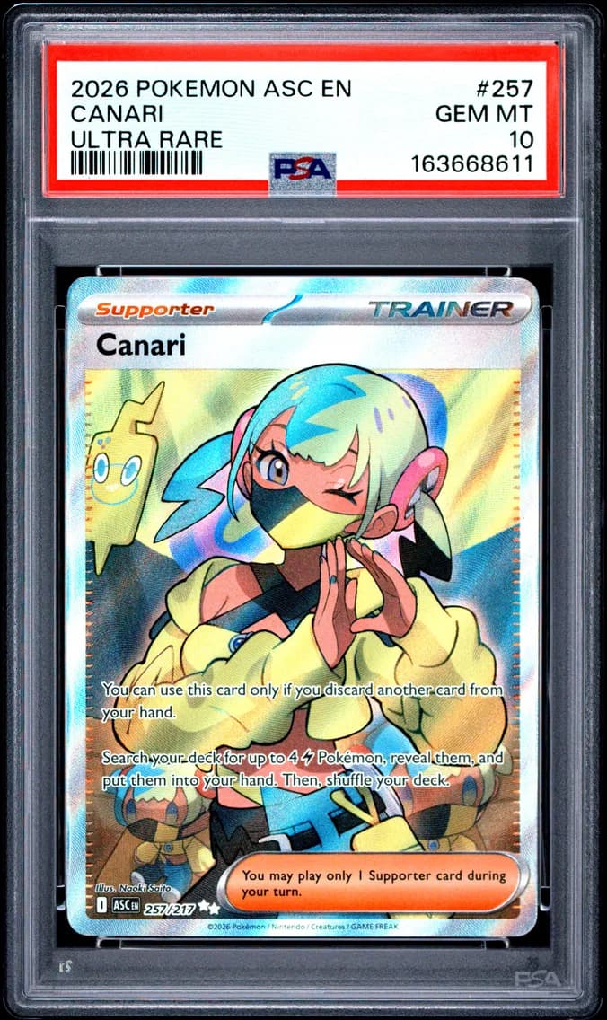 Canari, Ascended Heroes, PSA 10