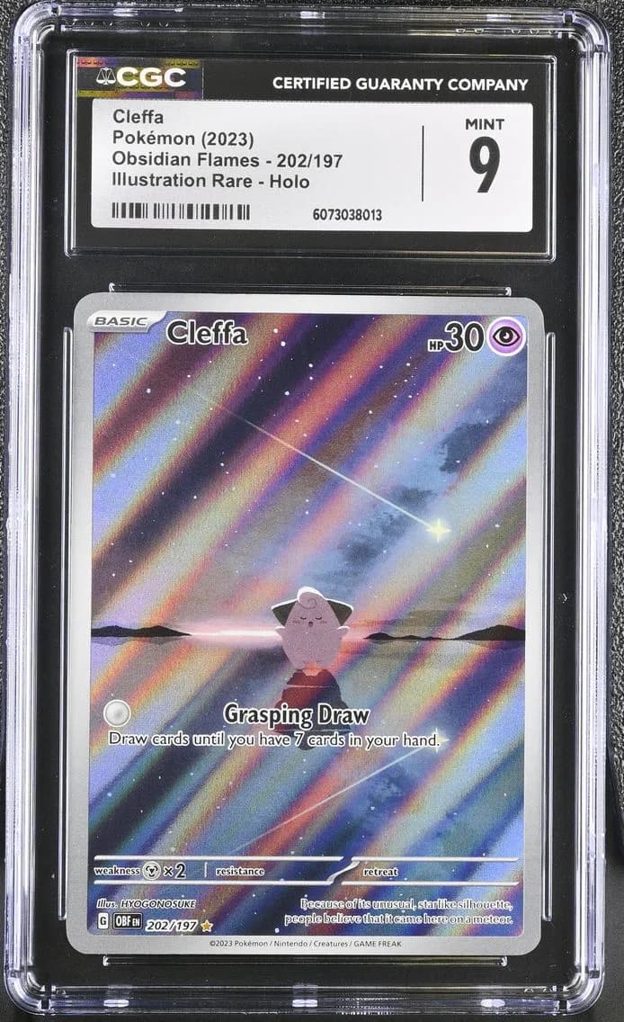 Cleffa, Obsidian Flames, CGC 9