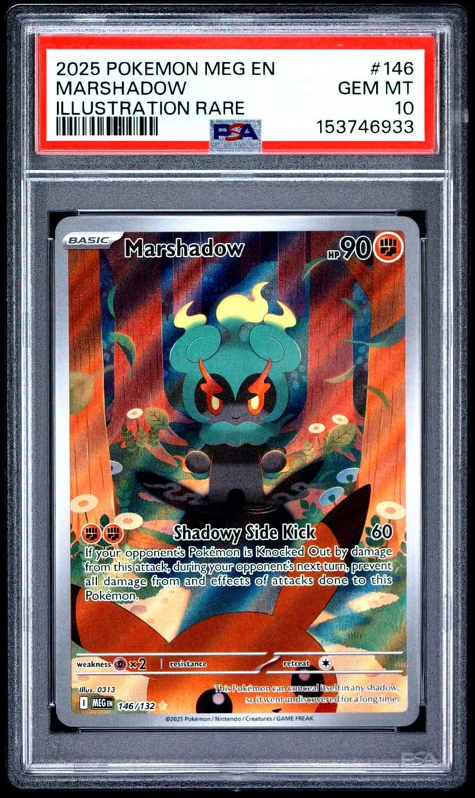 Marshadow, Mega Evolution, PSA 10