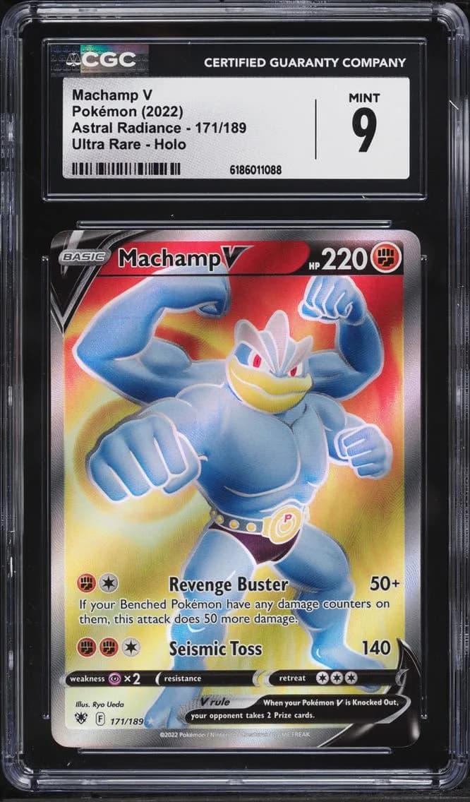 Machamp V, Astral Radiance, CGC 9