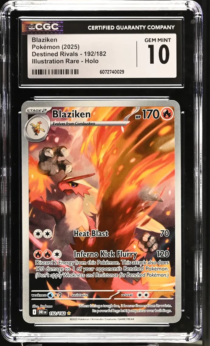 Blaziken, Destined Rivals, CGC 10