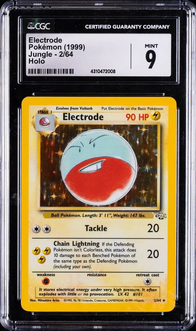 Electrode-Holo, Jungle - Unlimited, CGC 9
