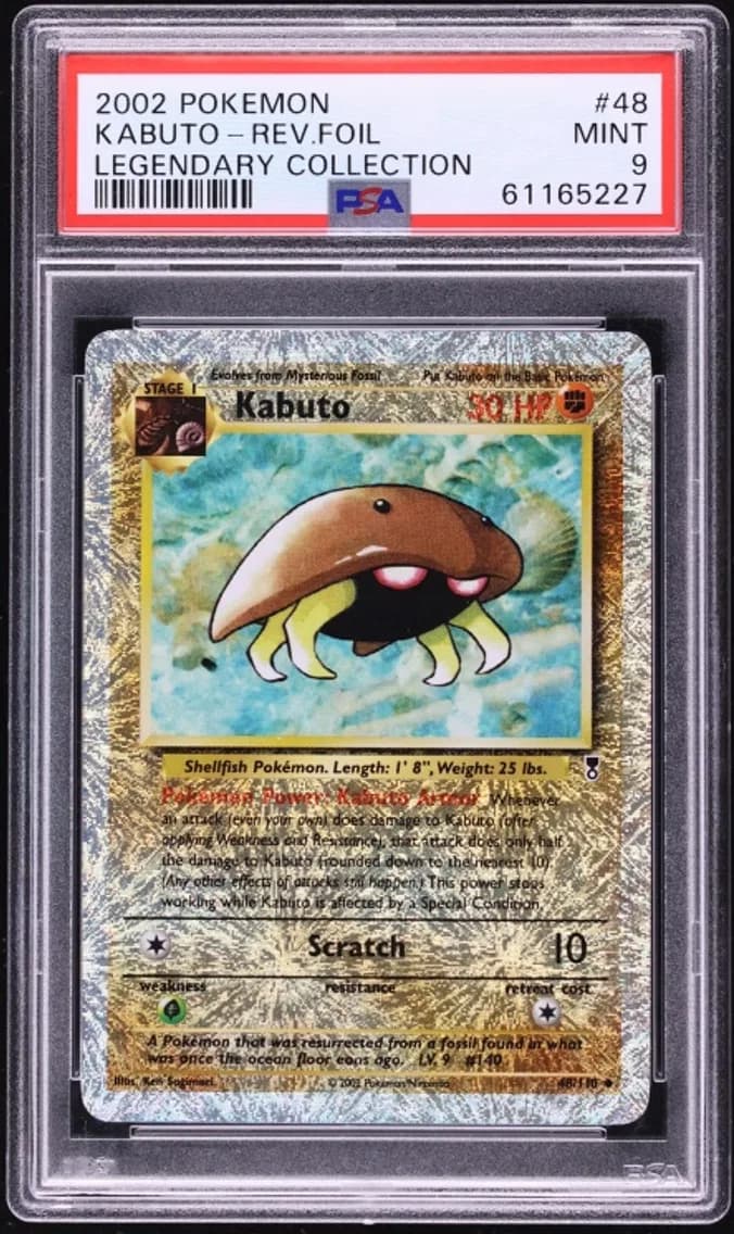 Kabuto, Legendary Collection, PSA 9