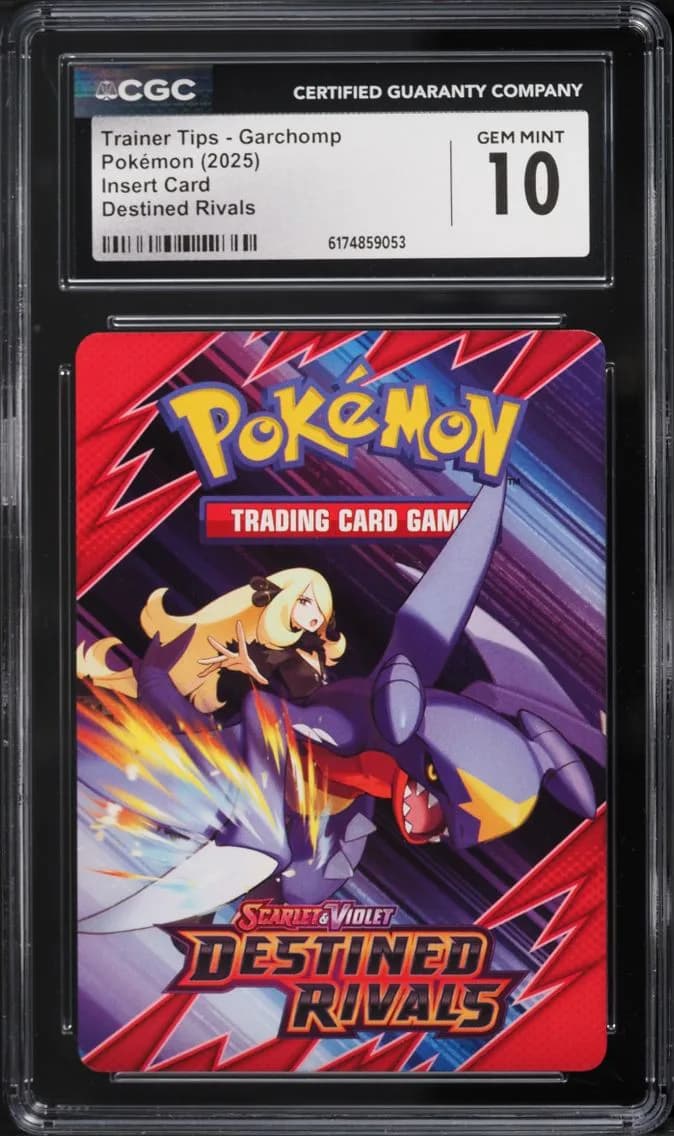 Garchomp, Insert Card, CGC 10