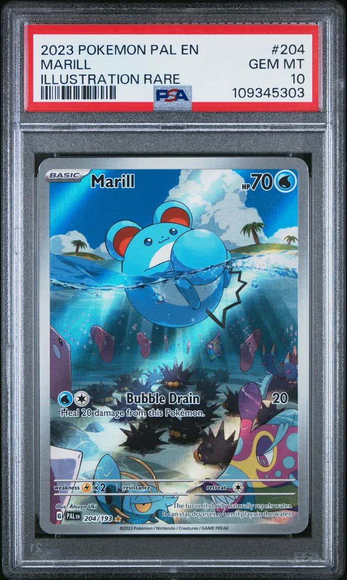 Marill, Paldea Evolved, PSA 10