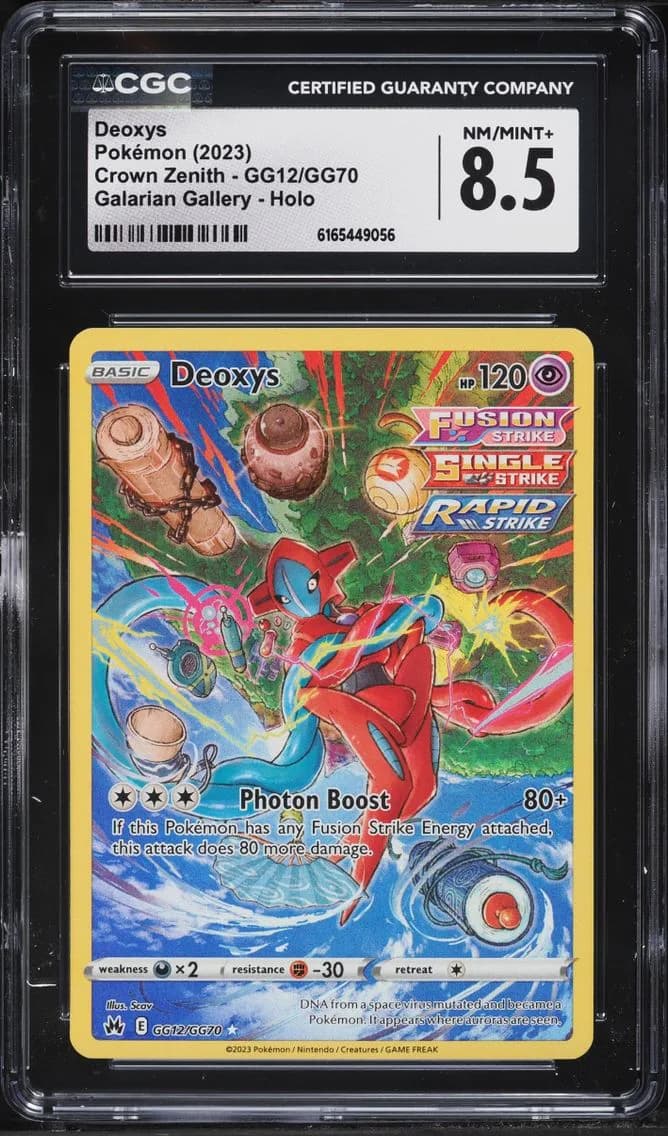 Deoxys, Crown Zenith, CGC 8.5