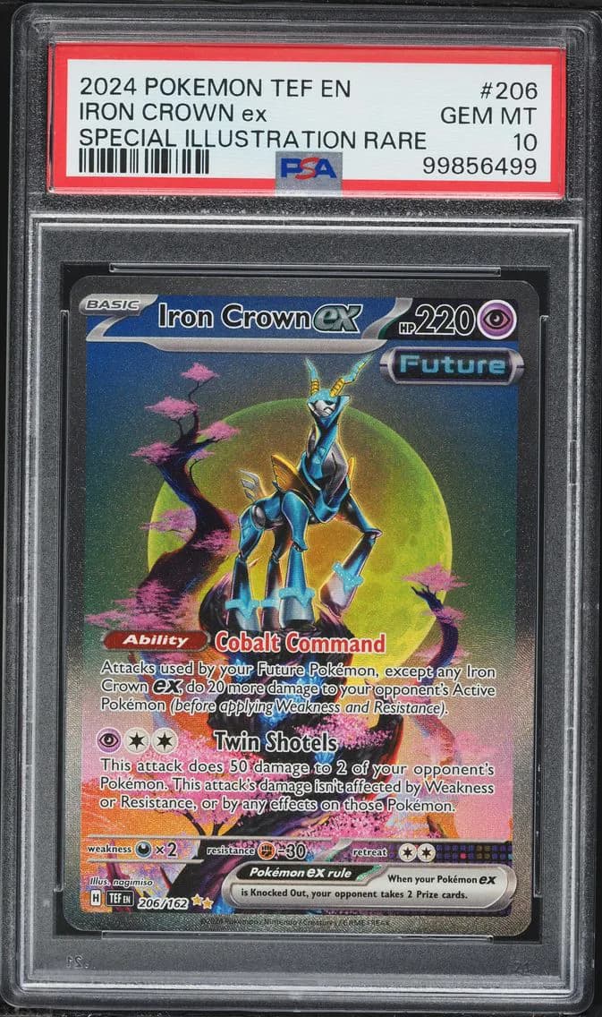 Iron Crown EX, Temporal Forces, PSA 10