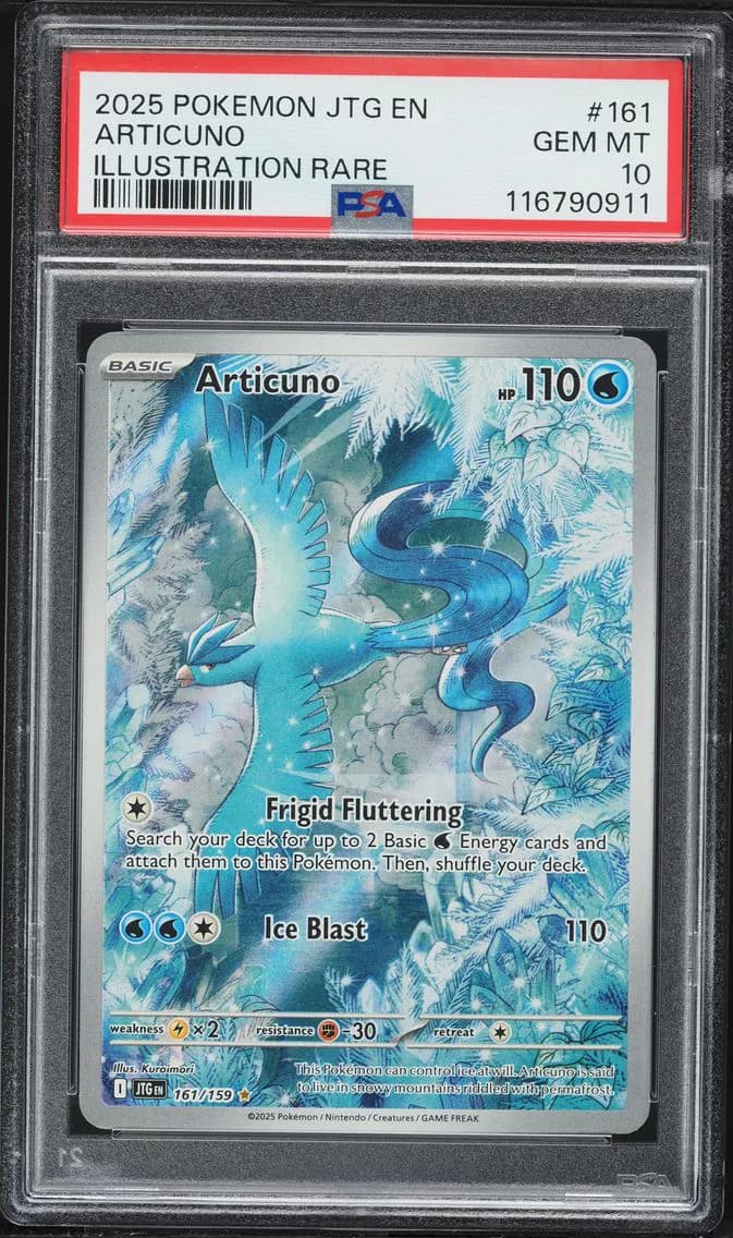 Articuno, Journey Together, PSA 10