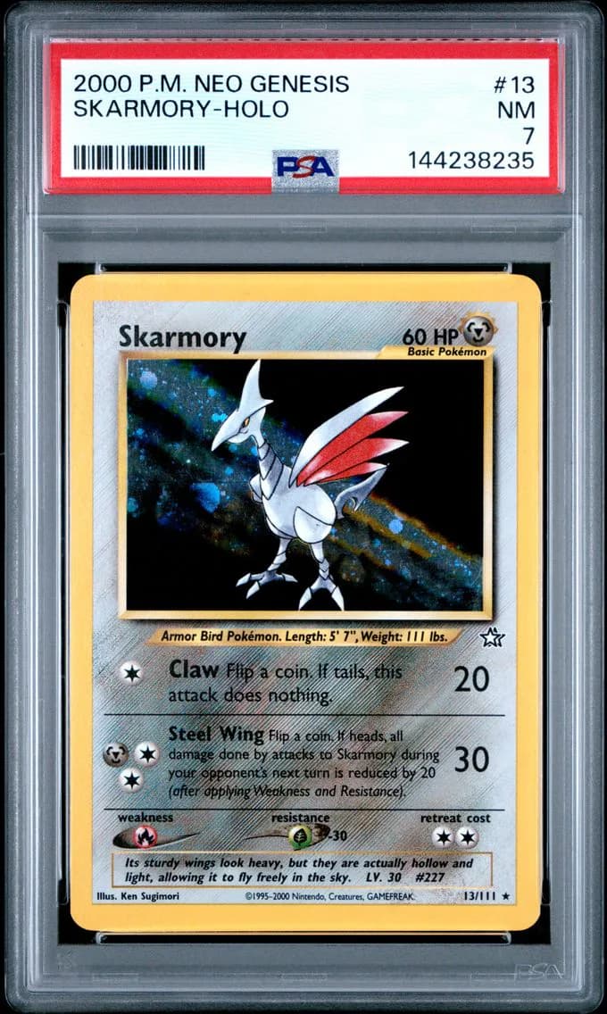 Skarmory-Holo, Neo Genesis, PSA 7