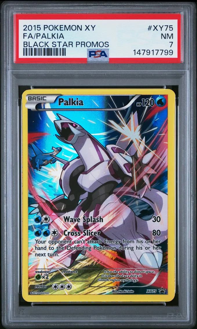 Palkia, XY Black Star Promos, PSA 7