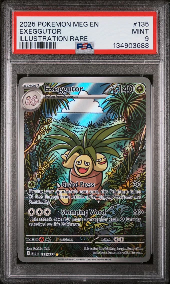 Exeggutor, Mega Evolution, PSA 9