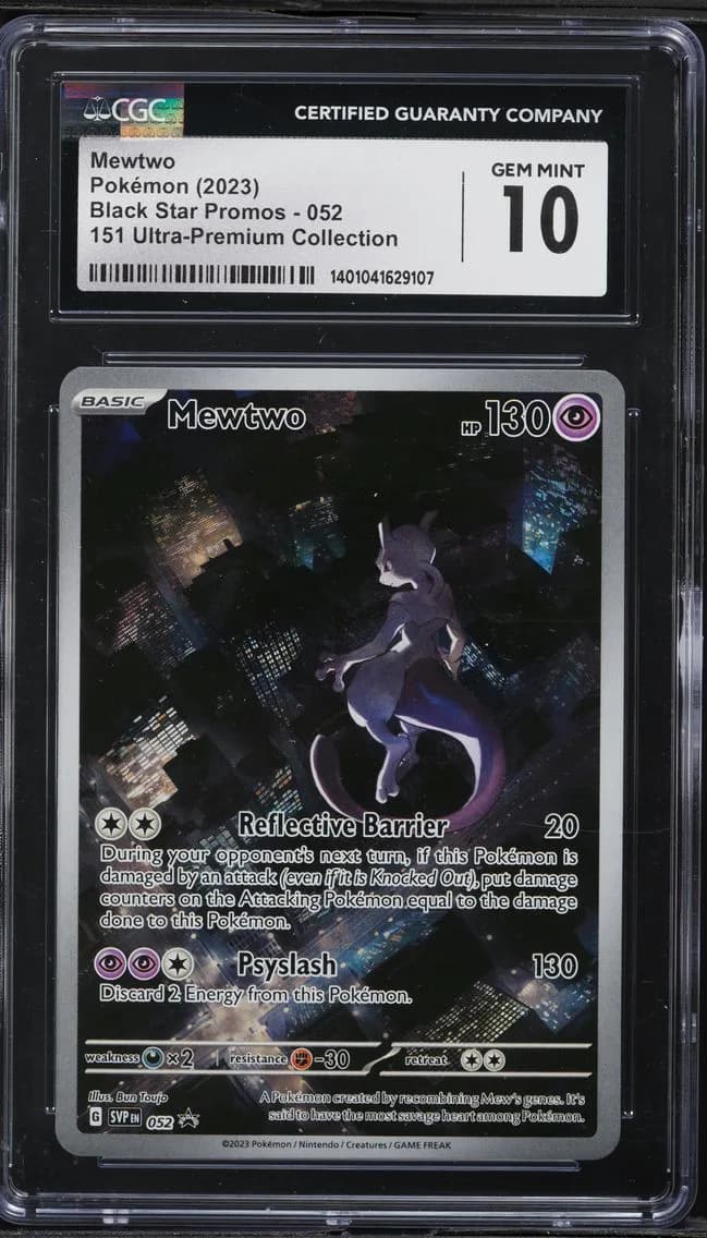 Mewtwo, Black Star Promos - Scarlet & Violet SVPEN, CGC 10