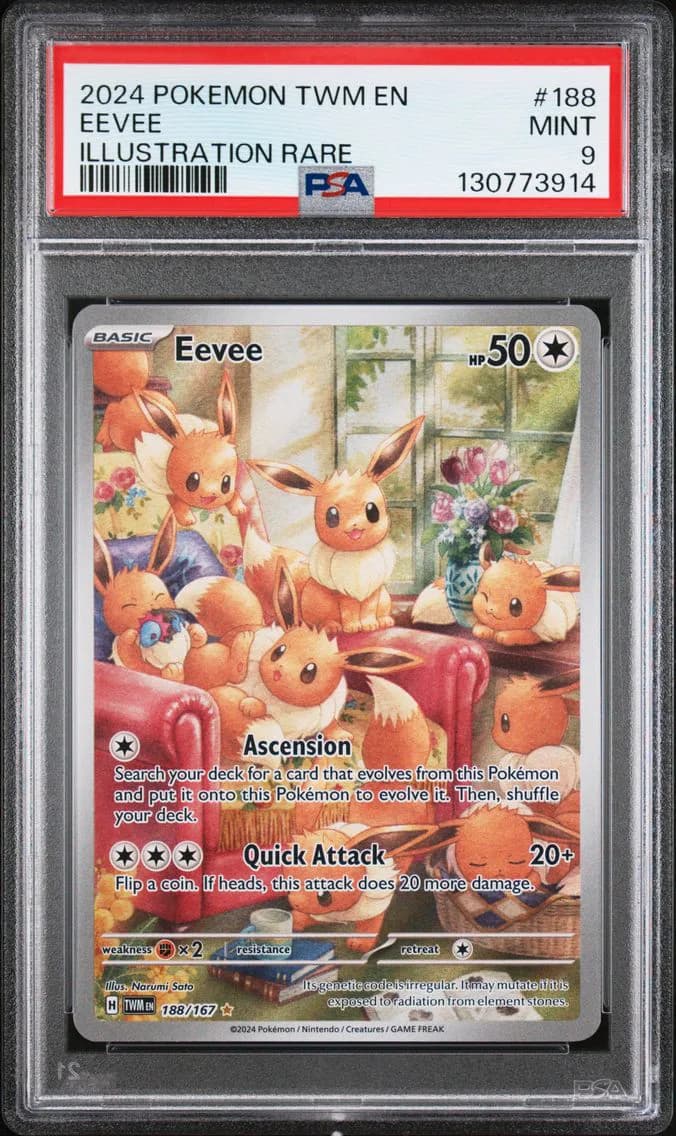 Eevee, Twilight Masquerade, PSA 9
