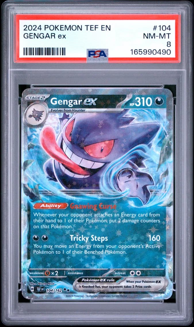 Gengar EX, Temporal Forces, PSA 8