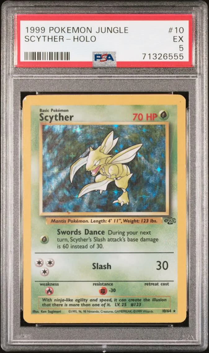 Scyther-Holo, Jungle, PSA 5