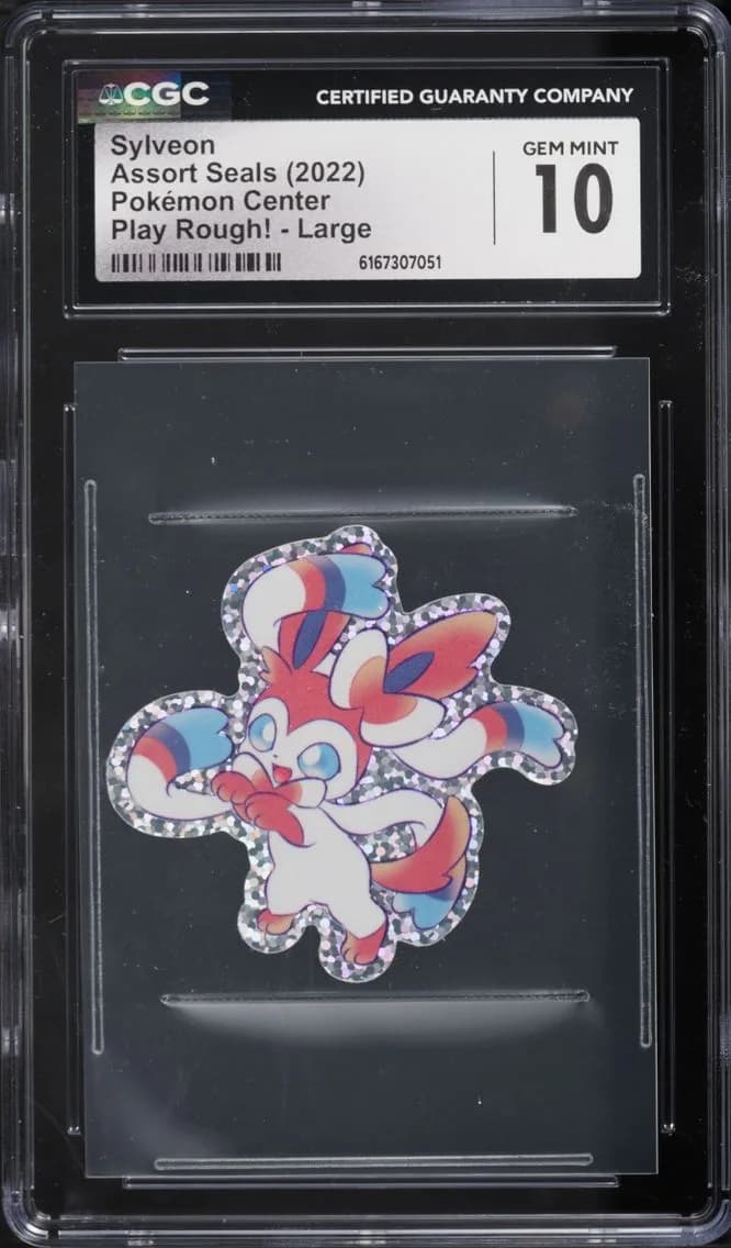 Sylveon, Assort Seals (Pokémon Center) - Japanese, CGC 10