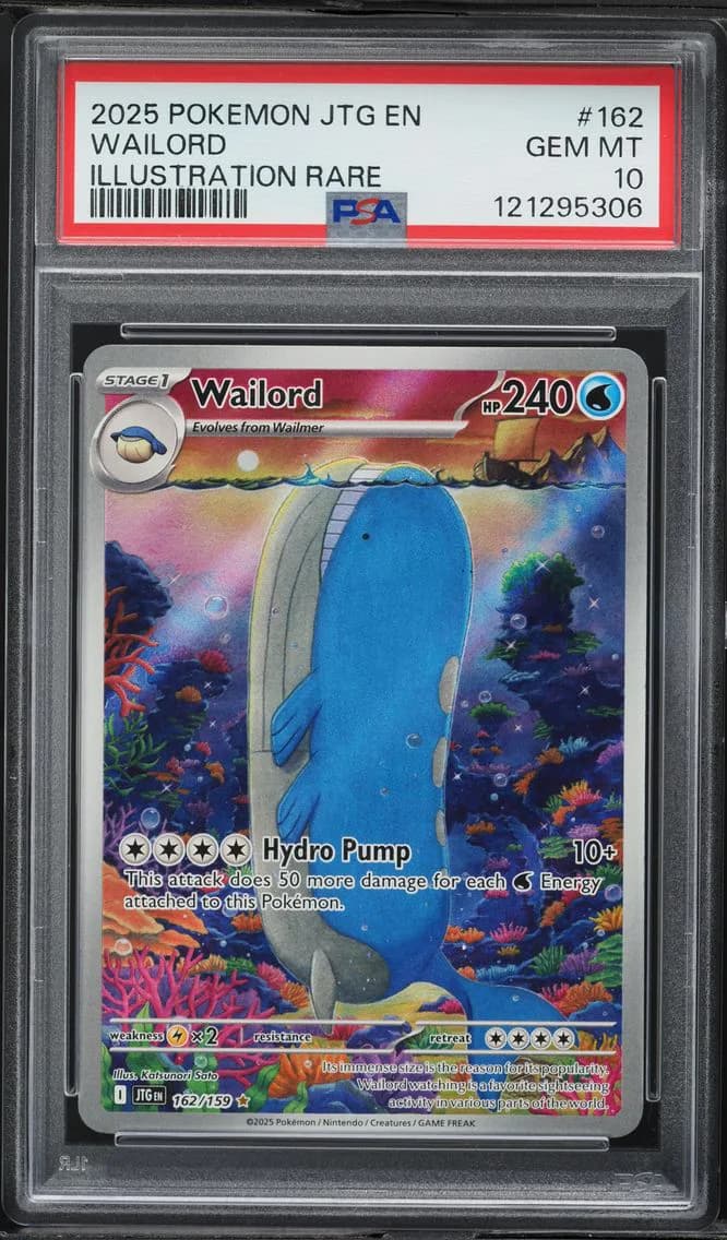 Wailord, Journey Together, PSA 10