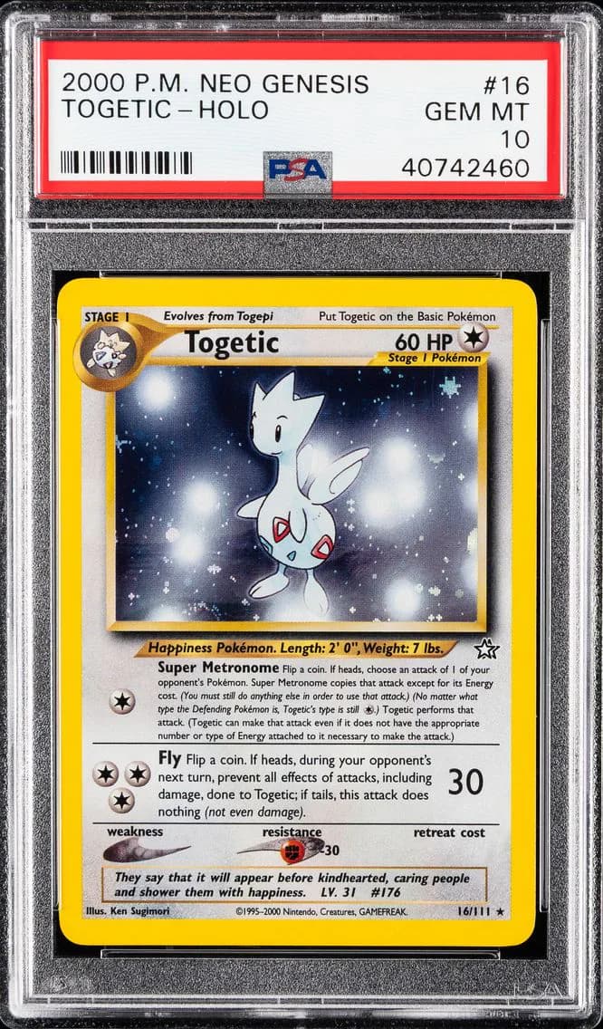 Togetic-Holo, Neo Genesis, PSA 10