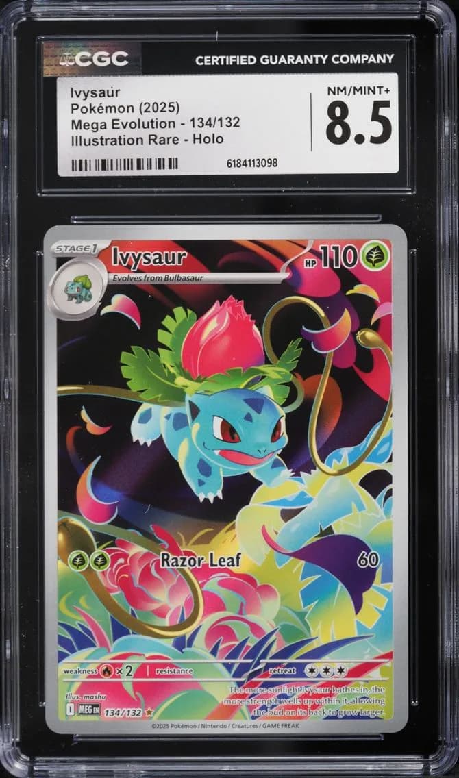 Ivysaur, Mega Evolution, CGC 8.5