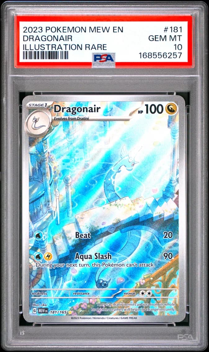 Dragonair, 151, PSA 10