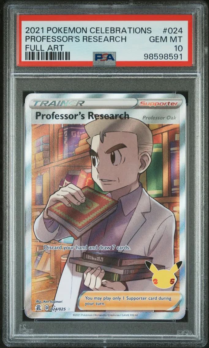 Professor's Research, Celebrations, PSA 10