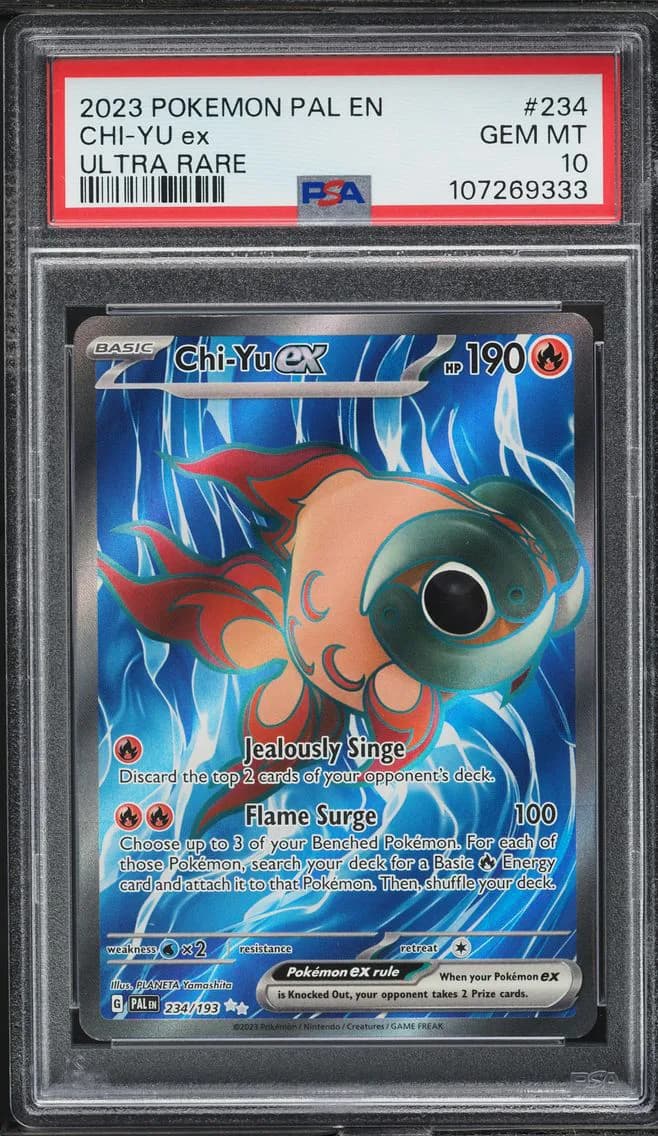 Chi-YU EX, Paldea Evolved, PSA 10