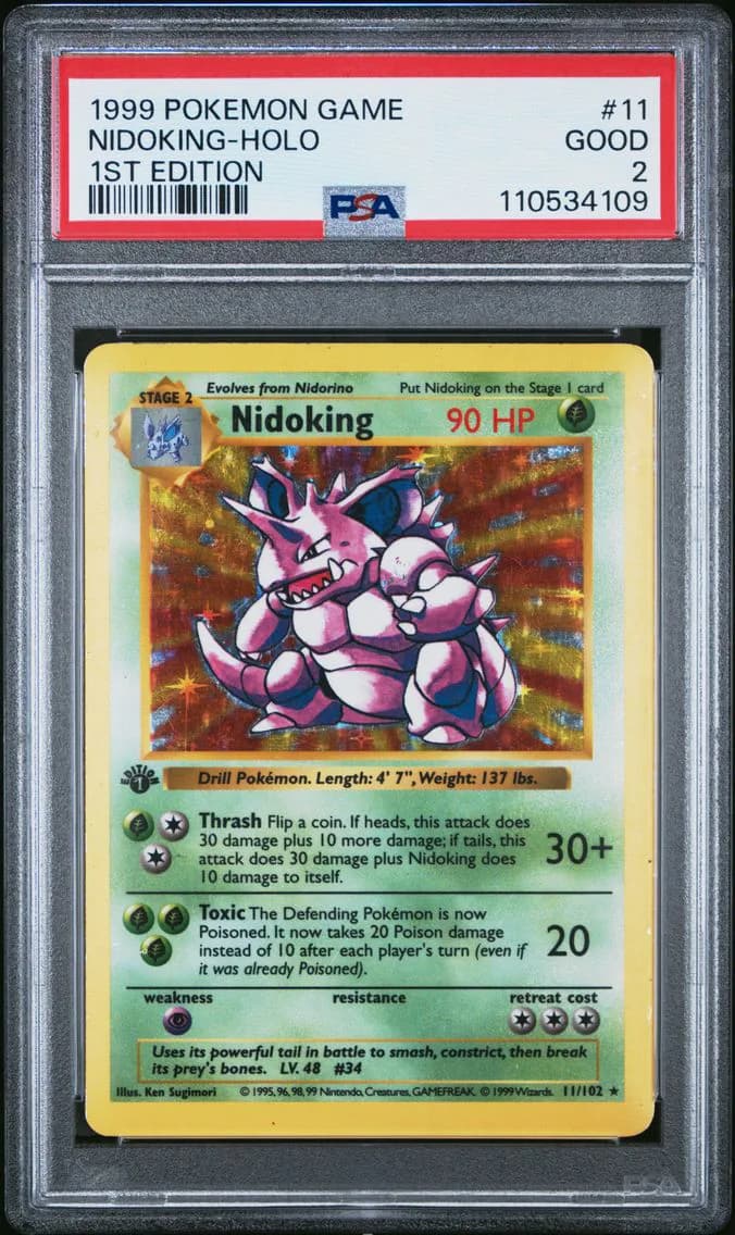 Nidoking-Holo 1999, Game, PSA 2