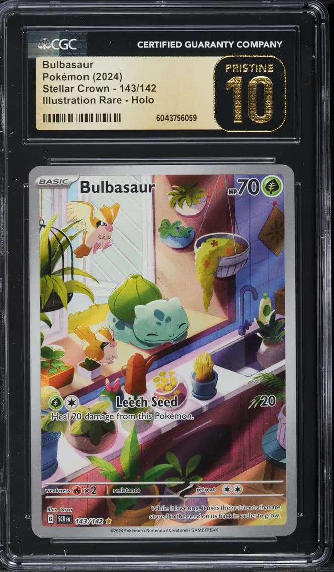 Bulbasaur, Stellar Crown, CGC 10