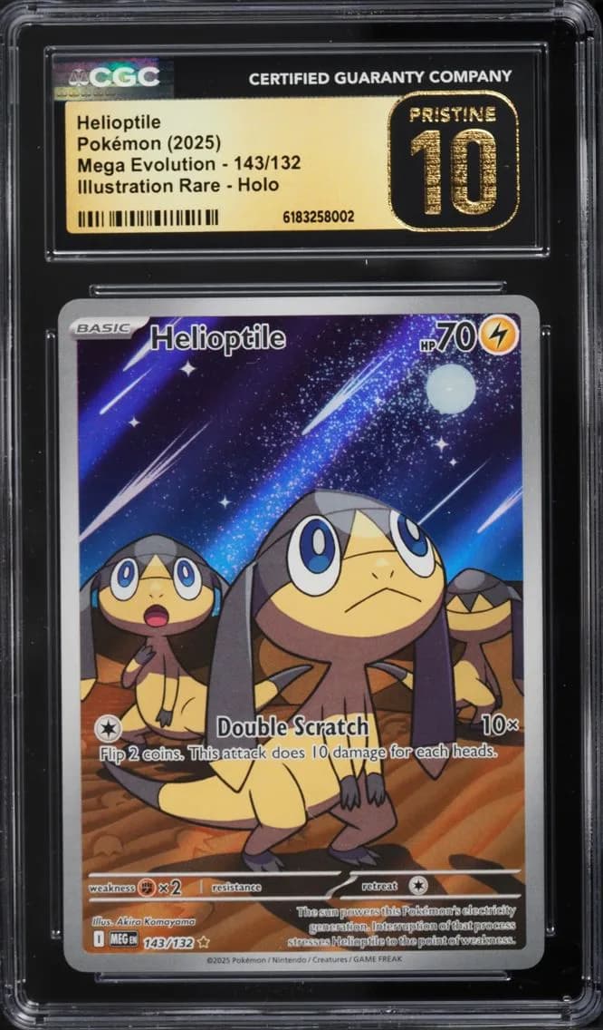 Helioptile, Mega Evolution, CGC 10