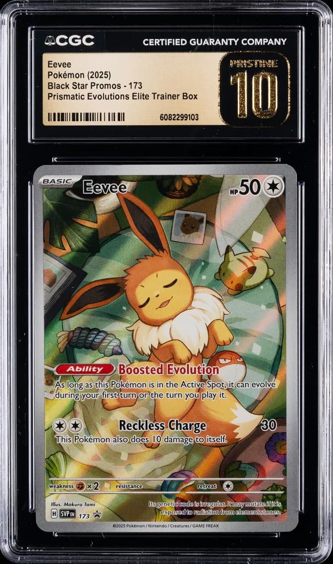 Eevee, Black Star Promos - Scarlet & Violet SVP EN, CGC 10