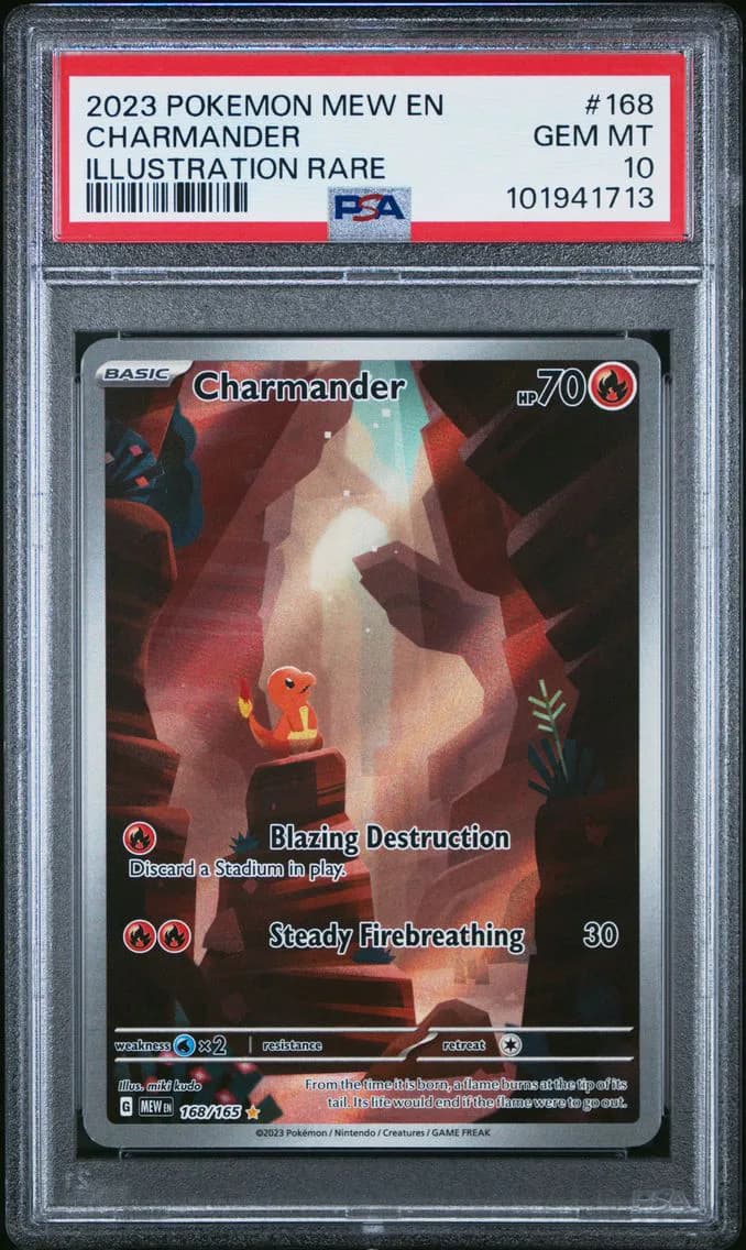 Charmander, 151, PSA 10