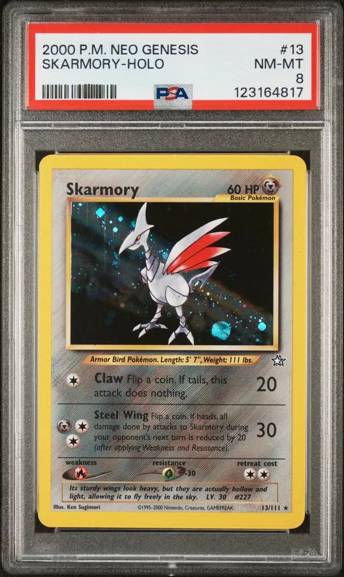 Skarmory-Holo, Neo Genesis, PSA 8