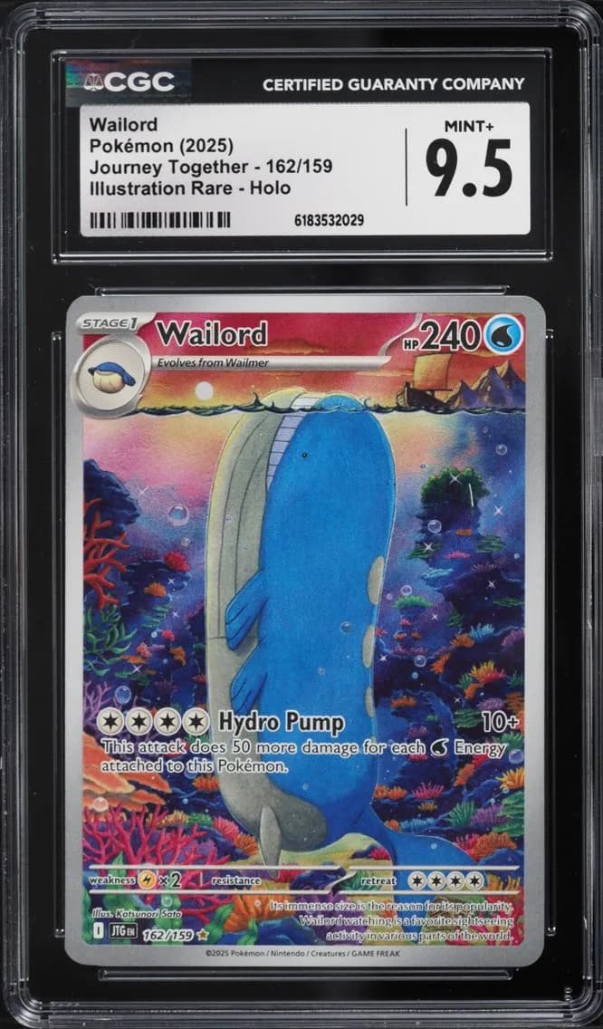 Wailord, Journey Together, CGC 9.5