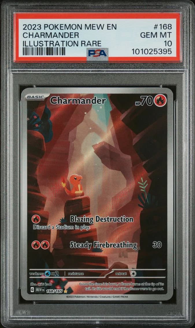 Charmander, 151, PSA 10