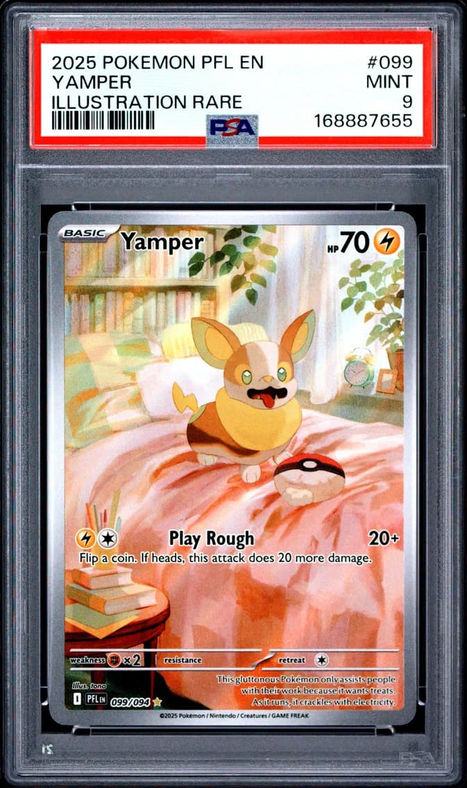 Yamper, Phantasmal Flames, PSA 9